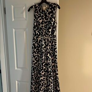 Ulla Johnson Black and White Maxi dress